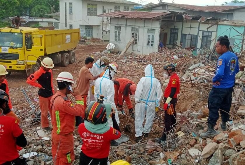 Powerful earthquake in Myanmar has to date killed 3,728 people, injured 5,104, and left 79 people missing