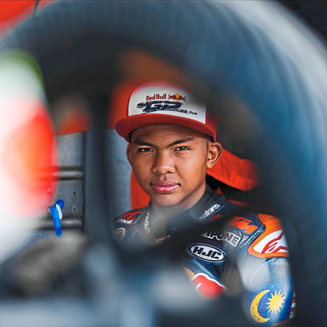 Rider Hakim's journey getting tougher for various reasons