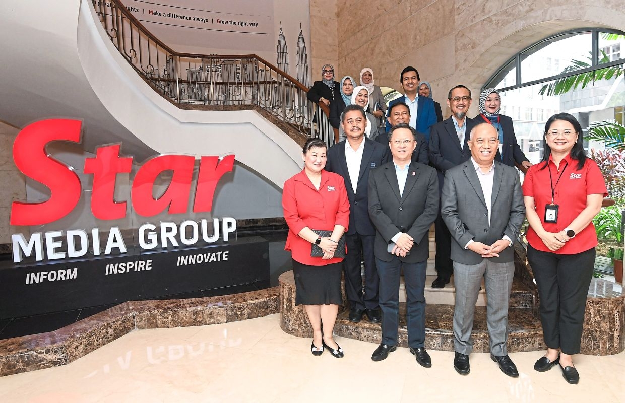 Malaysia's ‘water bank' visits Star Media Group