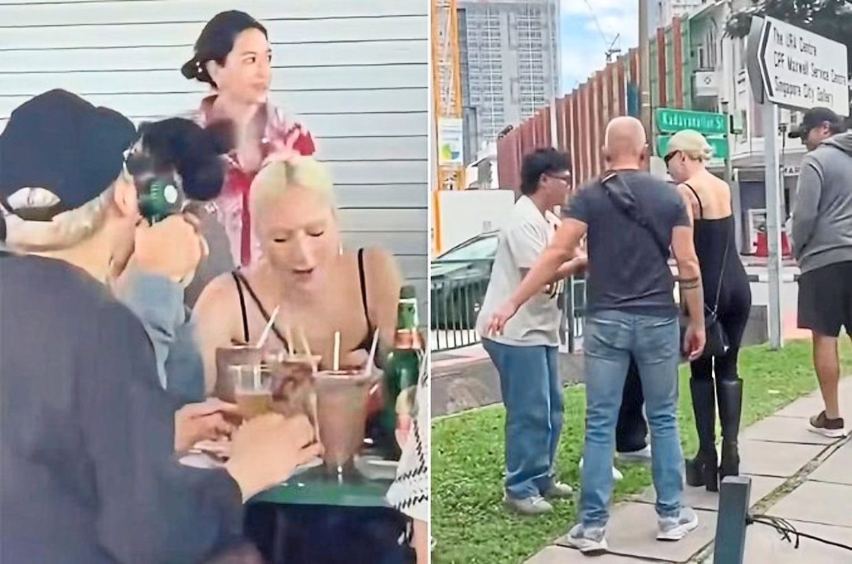 Lady Gaga spices things up at food centre