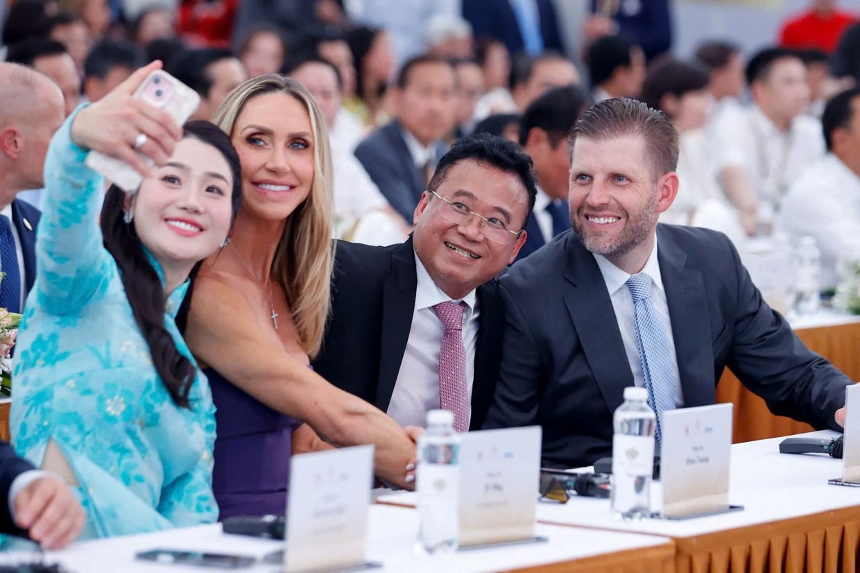 Eric Trump attends groundbreaking event for US$1.5bil Vietnam resort