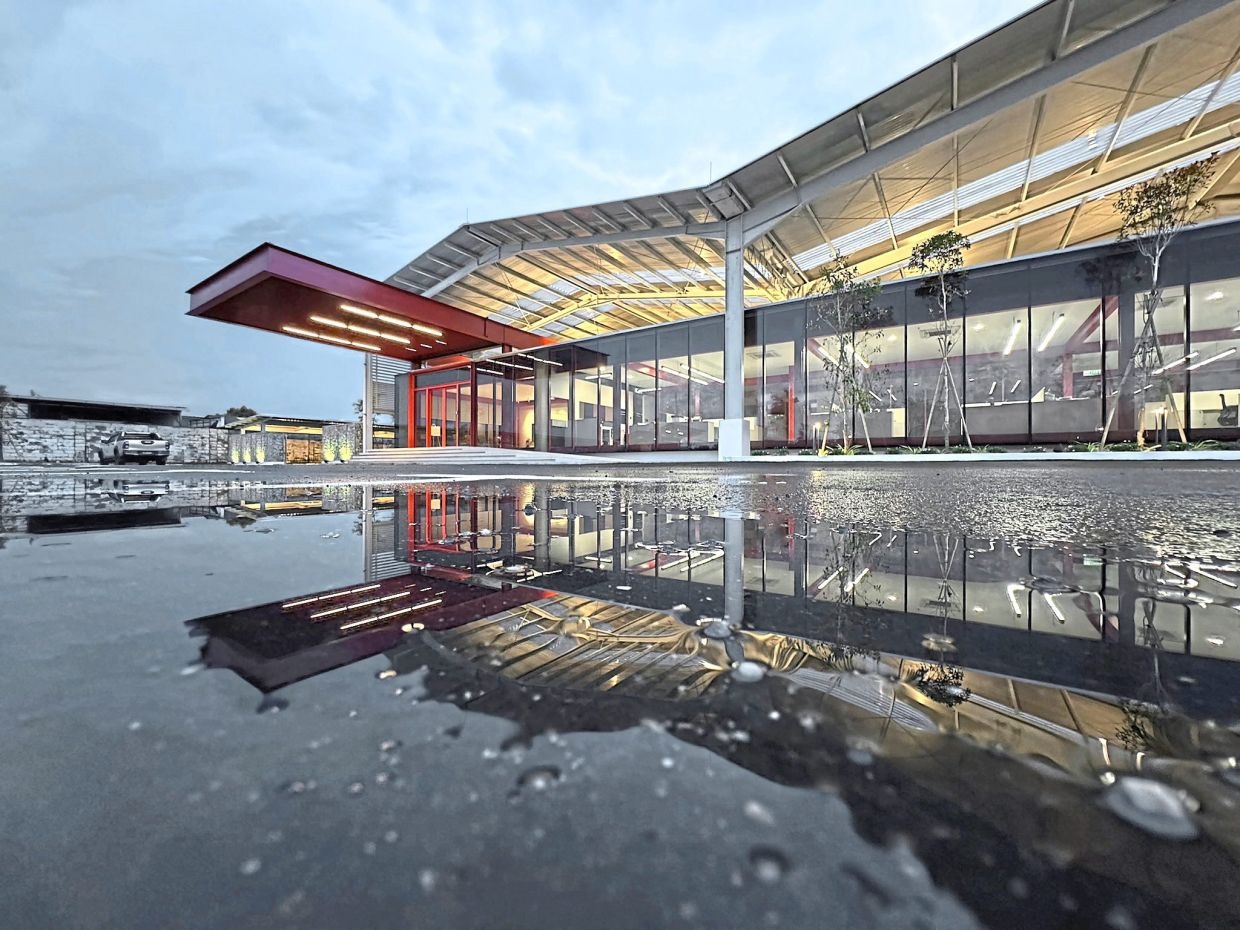 Teluk Intan shipyard transformed into corporate office through adaptive reuse