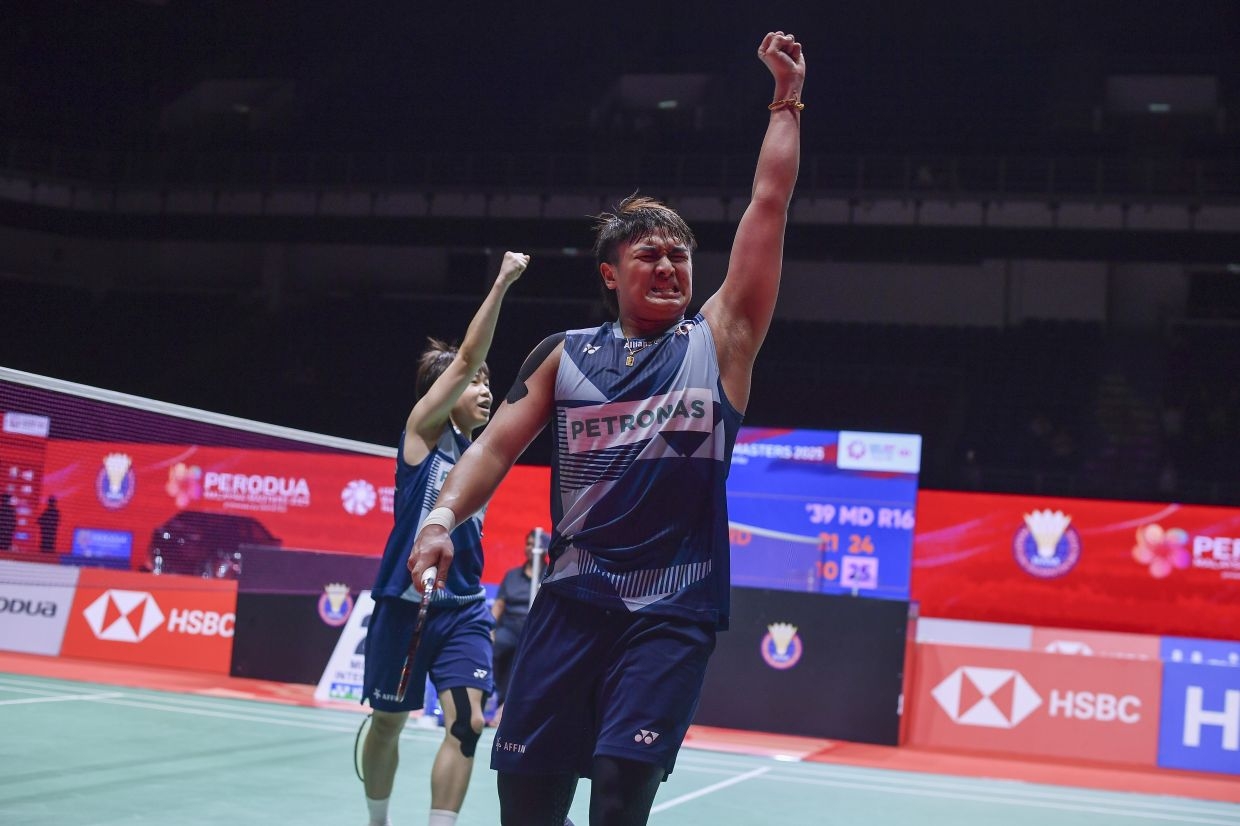 Aaron-Khai Xing protest umpire's controversial call