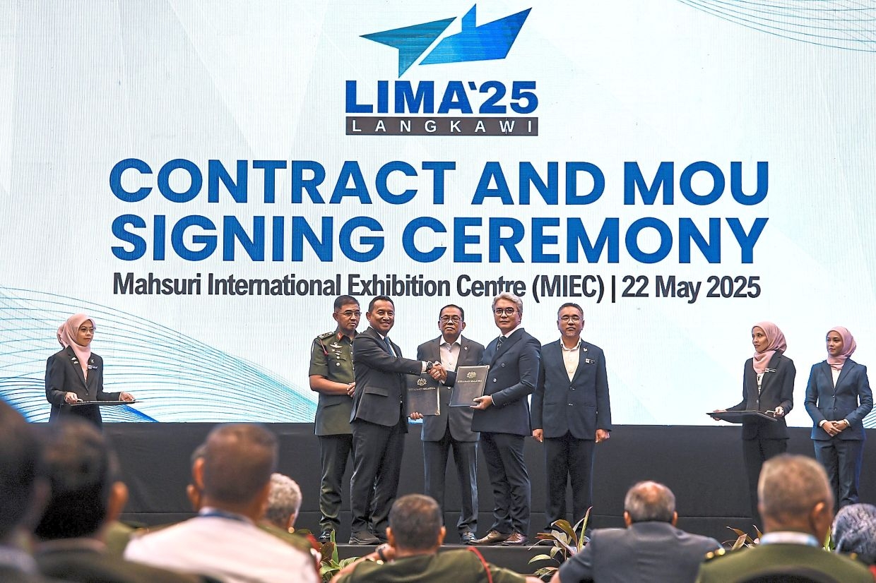 Mindef signs agreements worth RM11bil