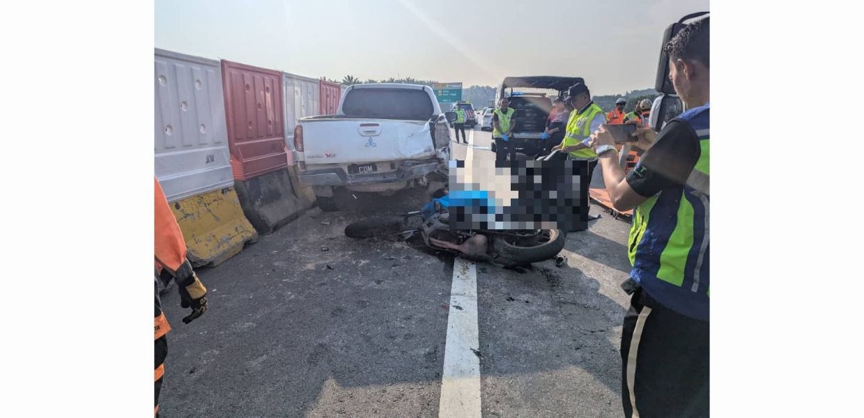Motorcyclist killed, pillion rider hurt in crash on NSE near Kulai