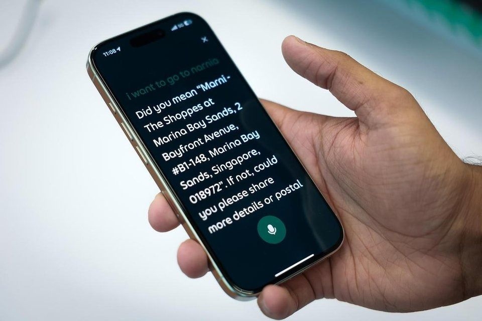 Visually impaired users in Singapore may soon use voice commands to book a Grab ride