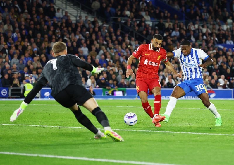 Soccer-Liverpool's Salah named Premier League player of the season