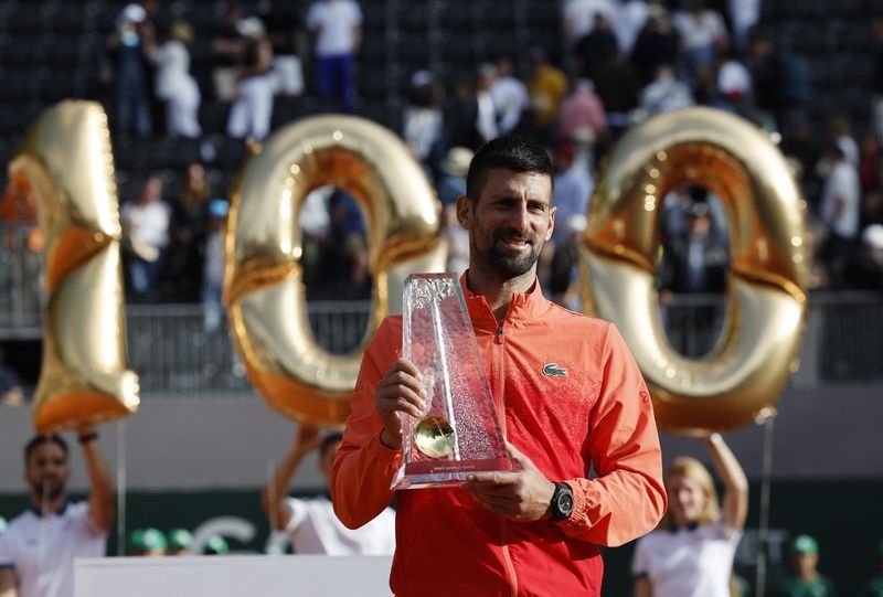 ATP roundup: Novak Djokovic gets milestone 100th win with Geneva victory