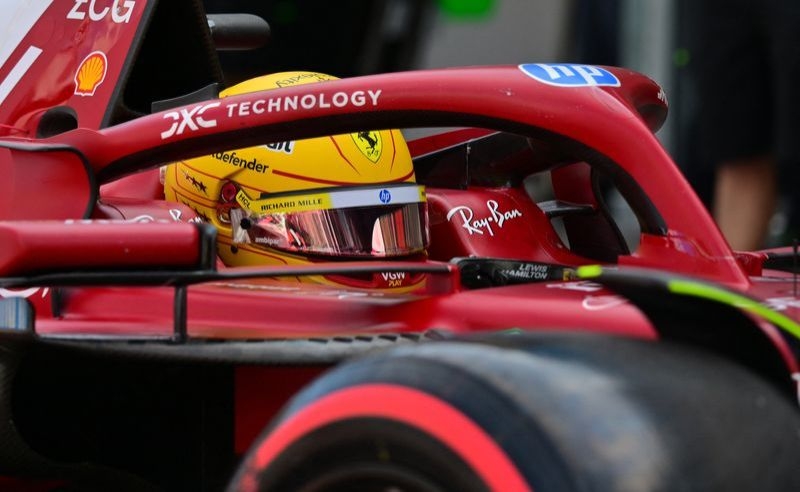 Motor racing-Hamilton given three-place grid drop for impeding Verstappen