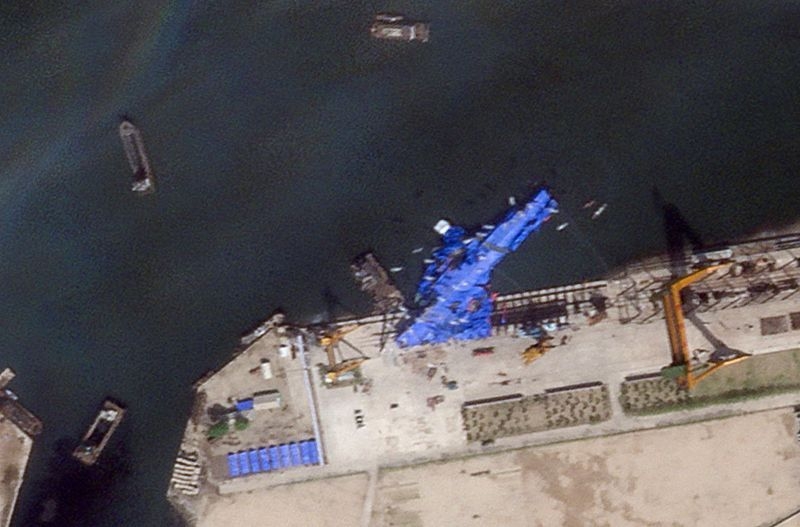 North Korea detains officials over warship accident, state media says