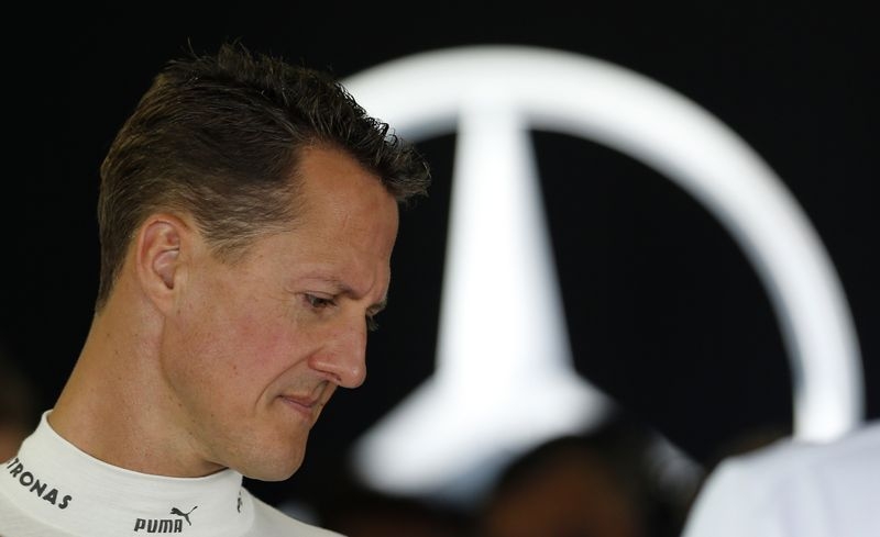 Michael Schumacher's Ferrari sets Formula One record at auction
