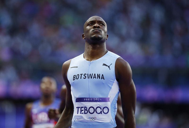 Athletics-Tebogo's double sprint bid falters at Rabat Diamond League