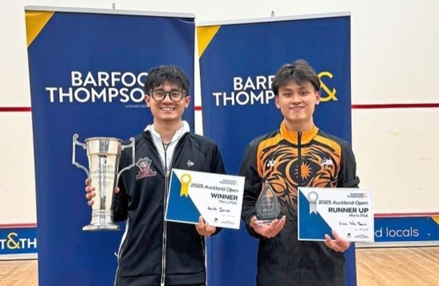 Harith caps stunning run in Auckland with first PSA Challenger title
