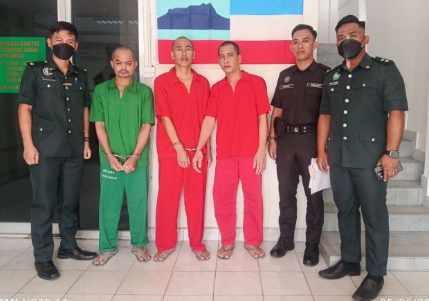 Three Filipinos sentenced for smuggling green turtle parts in Sabah waters