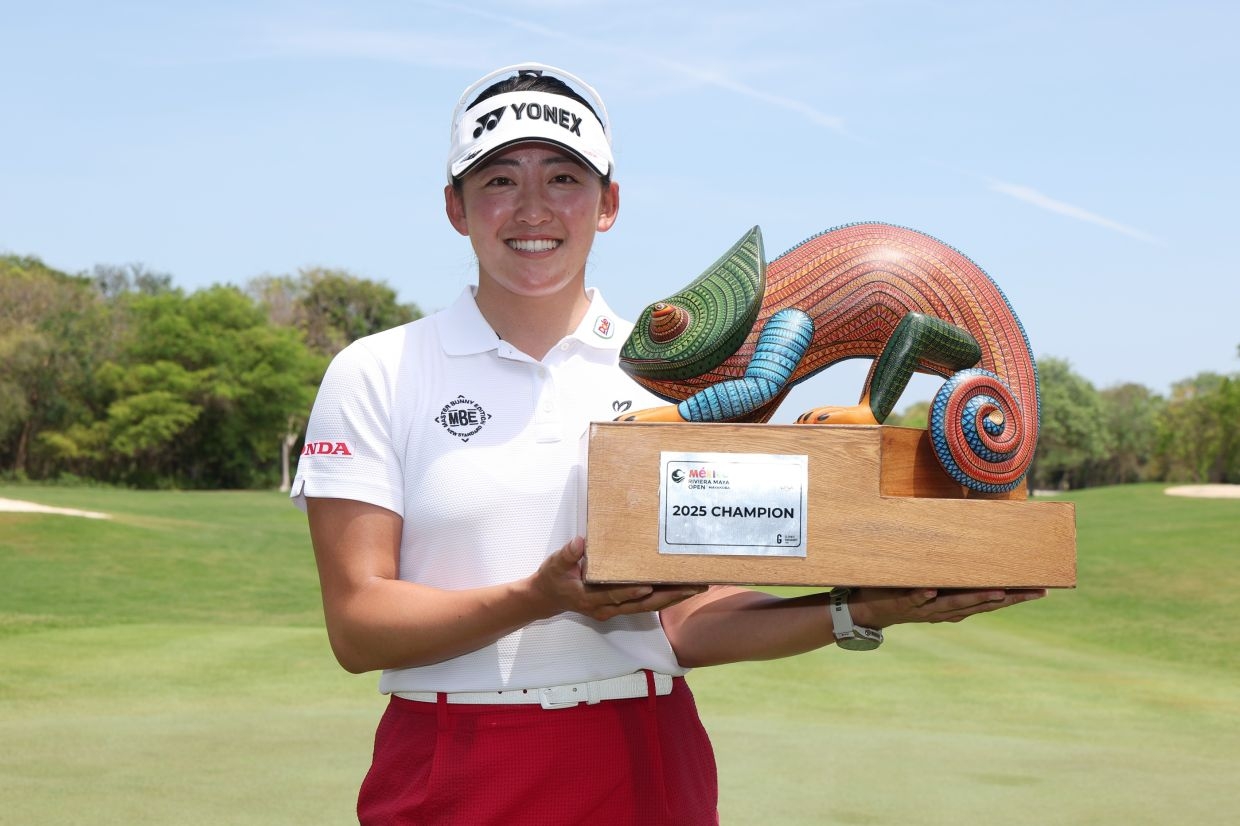 Japan's Chisato Iwai wins first LPGA title with six-stroke romp at MEXICO Riviera Maya Open at Mayakoba