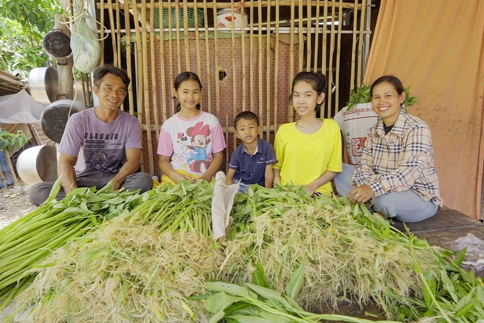 Climate-smart farming ends migration cycle in Cambodia