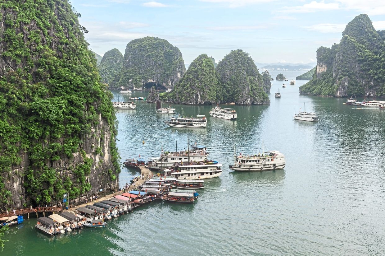 Exploring Trang An, also known as the 'dry Halong Bay' in Vietnam
