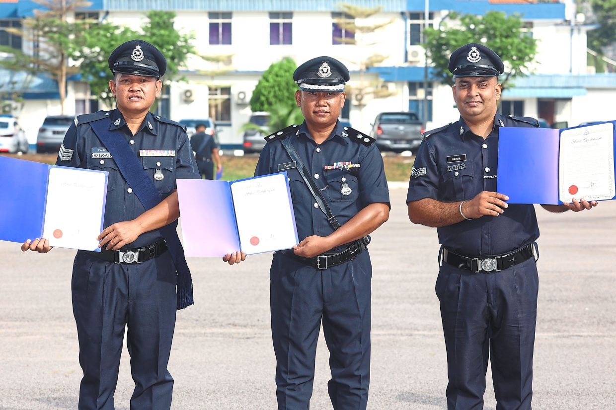 Recognition from Johor top cop spurs on policemen in their duties
