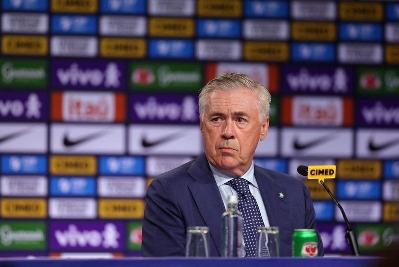 Soccer-Ancelotti on a mission to make Brazil champions again