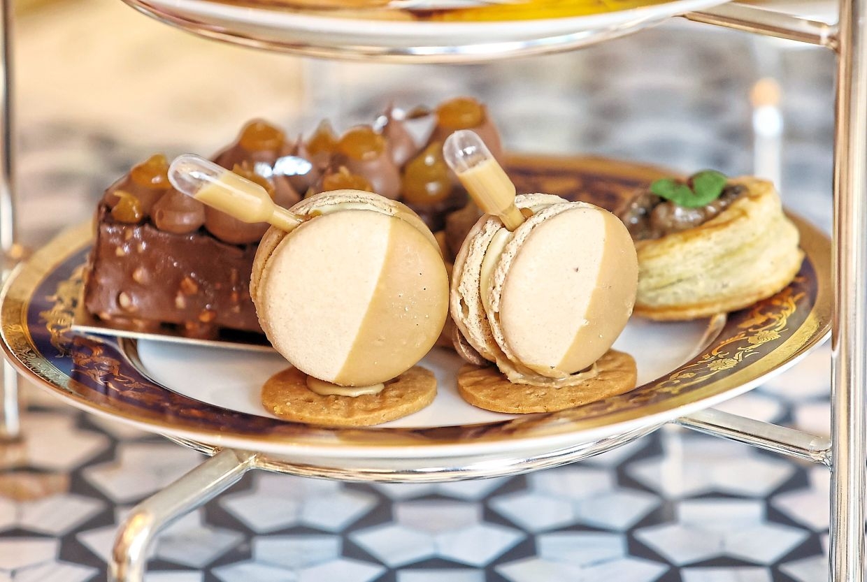 Aromatic afternoon tea for 40th anniversary