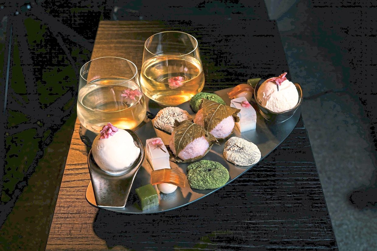 Premium matcha stores in KL offer sakura-inspired creations of various sizes