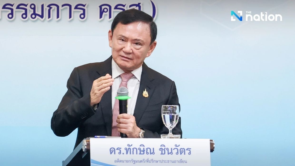 Thaksin declares war on drugs again, vows community scans for pushers