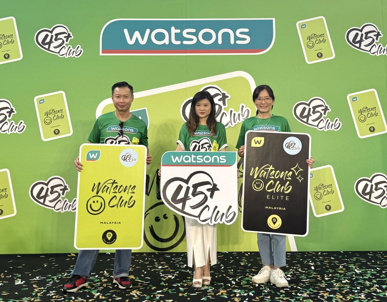Watsons Malaysia introduces the all-new 45+ members club