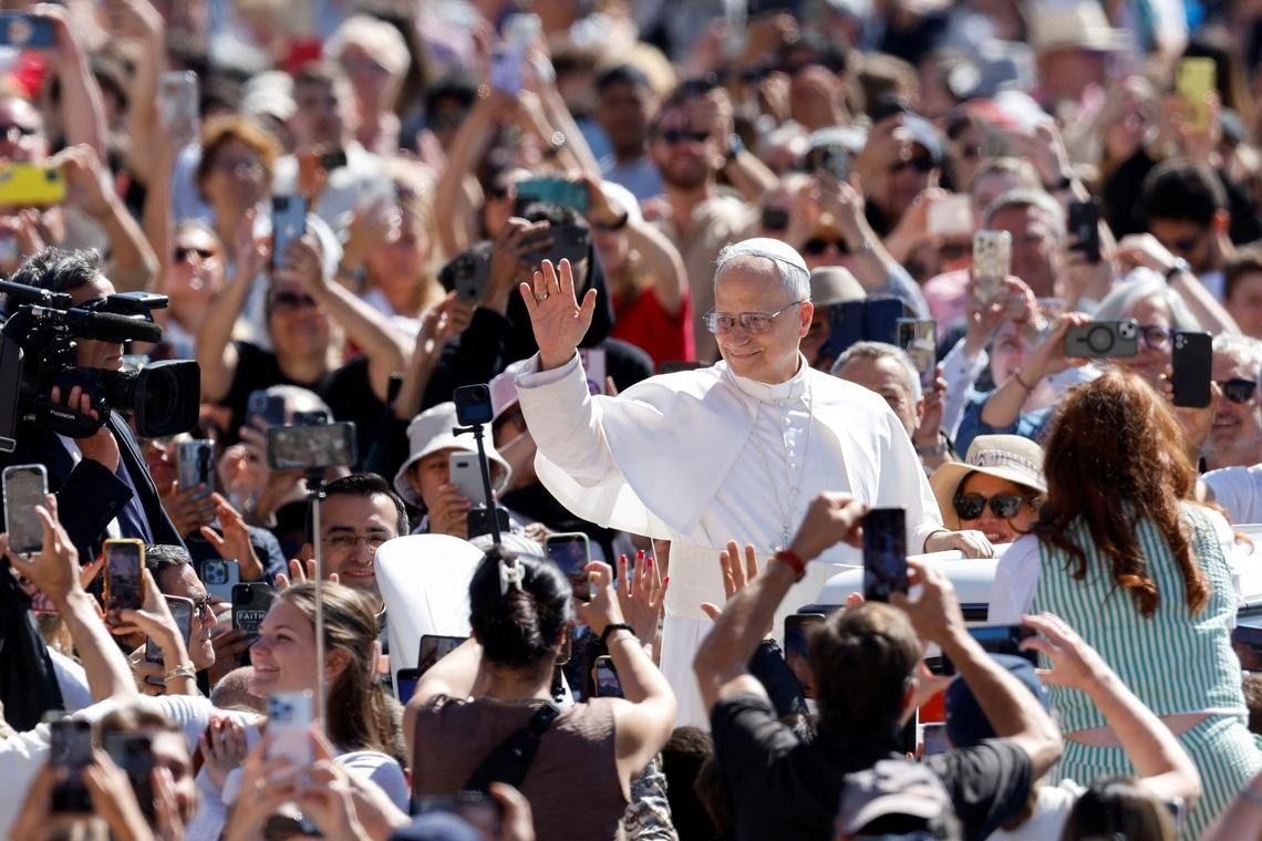 Pope Leo appeals for Gaza ceasefire, laments deaths of children