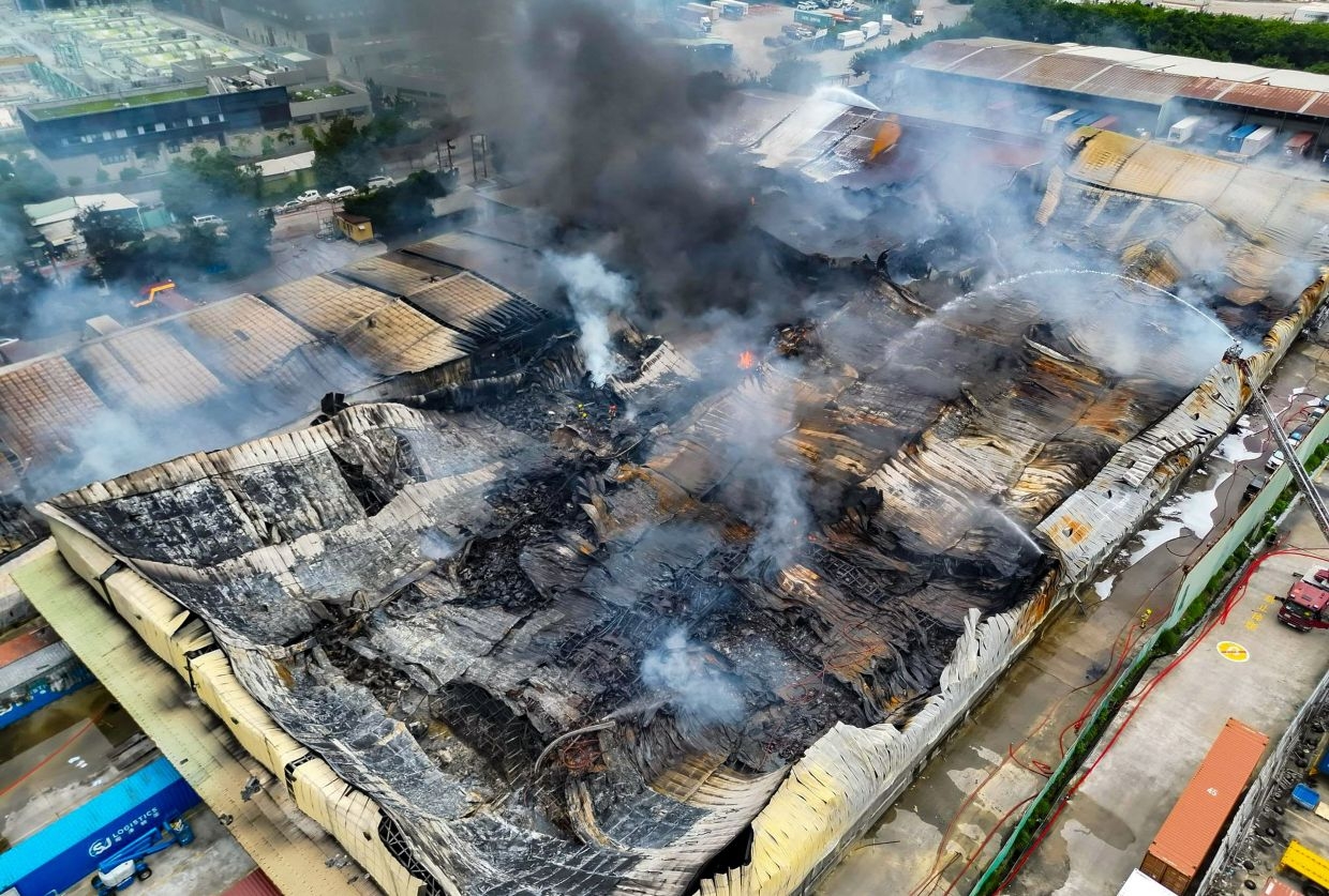 Firefighters put out Hong Kong warehouse blaze that raged for over 20 hours