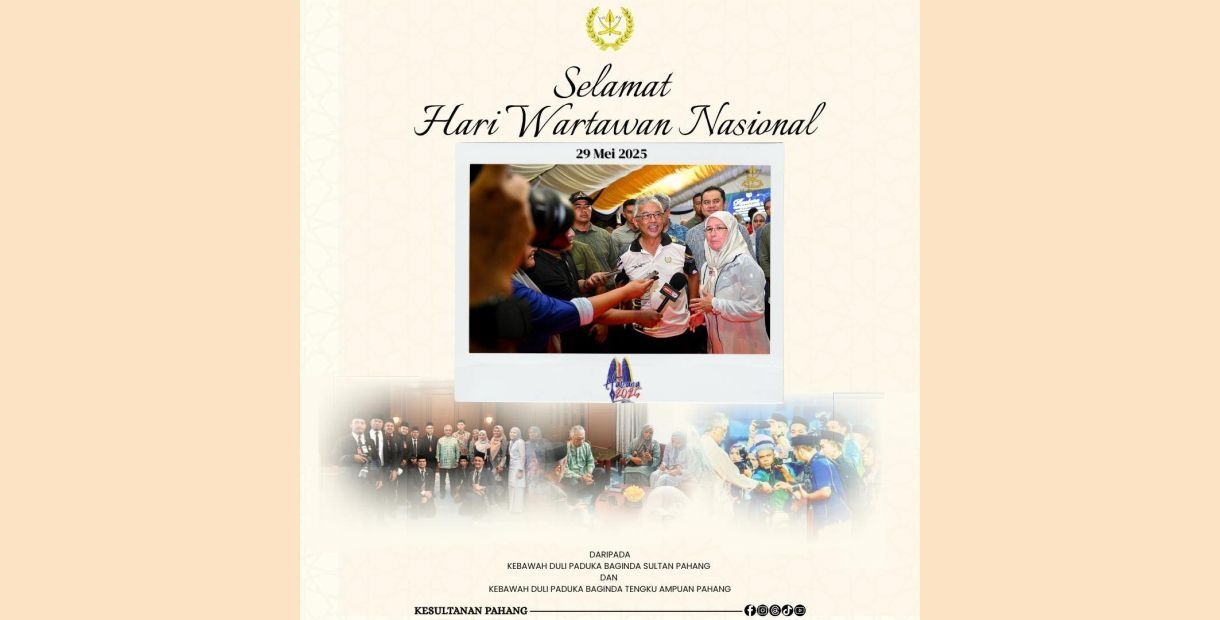Sultan of Pahang, Tengku Ampuan praise journalists' ethical dedication to duty