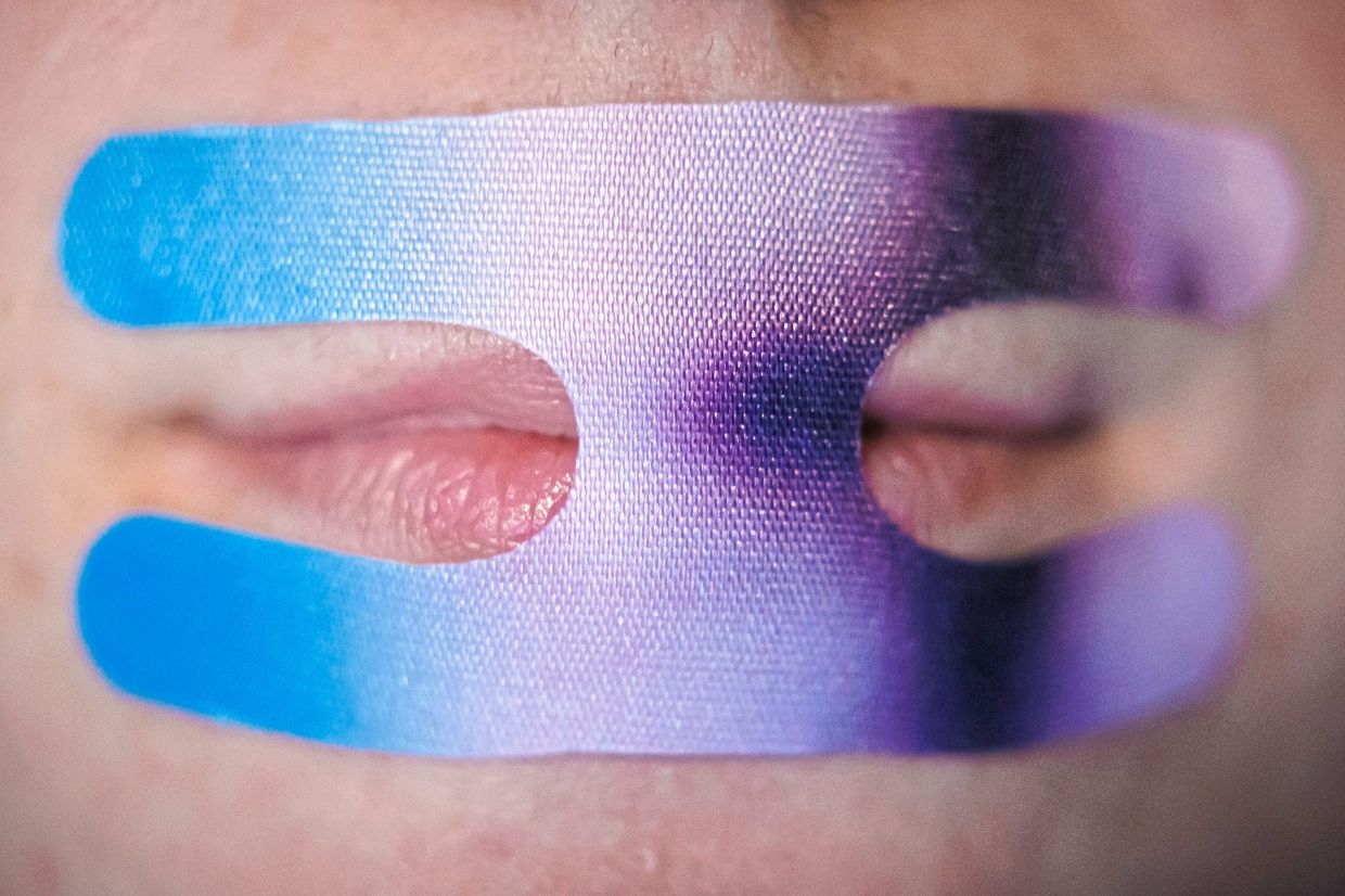 Mouth taping to prevent snoring is a potentially risky practice