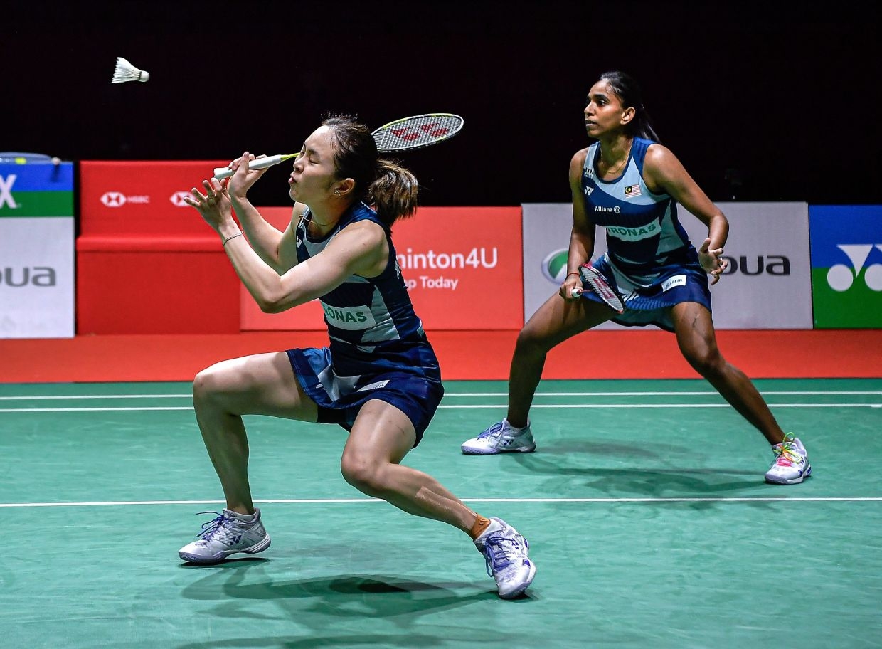 Badminton: Pearly Tan-Thinaah run out of steam again in second straight loss to Chinese pair