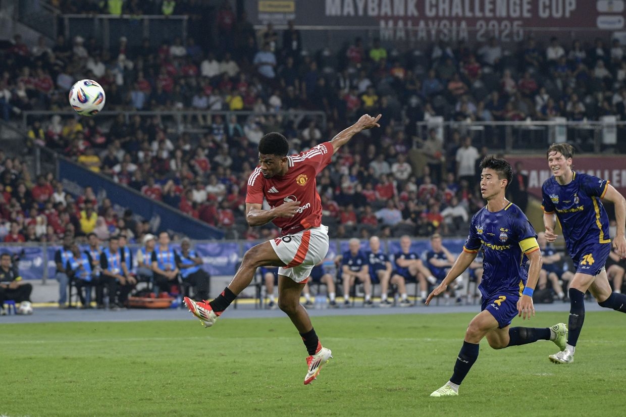 'No regrets': Man United winger Amad explains obscene gesture to Malaysian fans during friendly match in Bukit Jalil