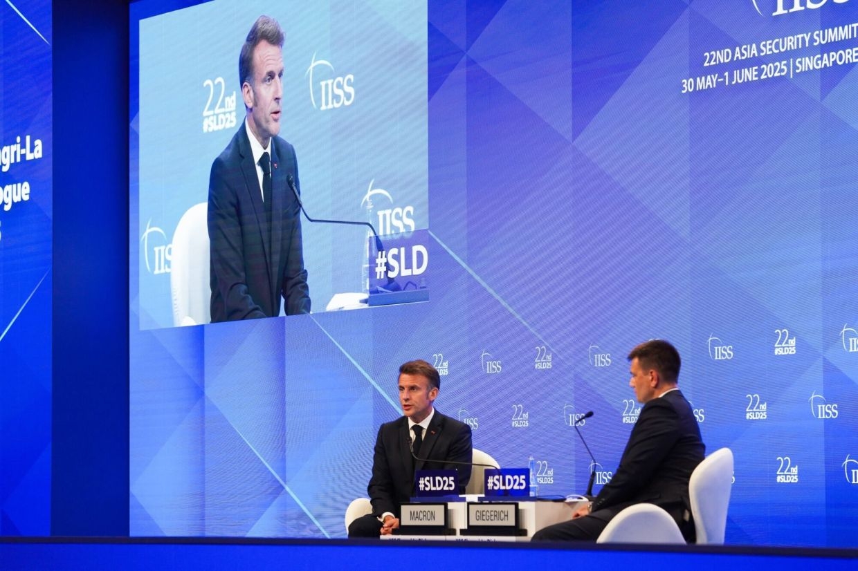 Macron urges Asia and Europe to unite to resist 'spheres of coercion'