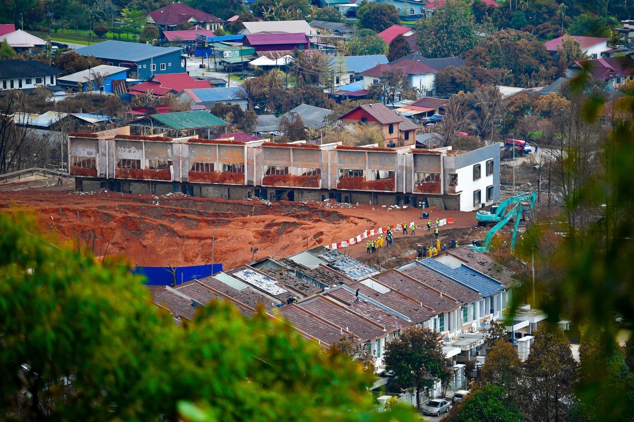 Putra Heights inferno: SPNB to rebuild, repair 17 houses from next week