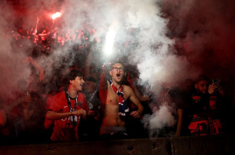 Soccer-Paris erupts in euphoria as PSG win Champions League