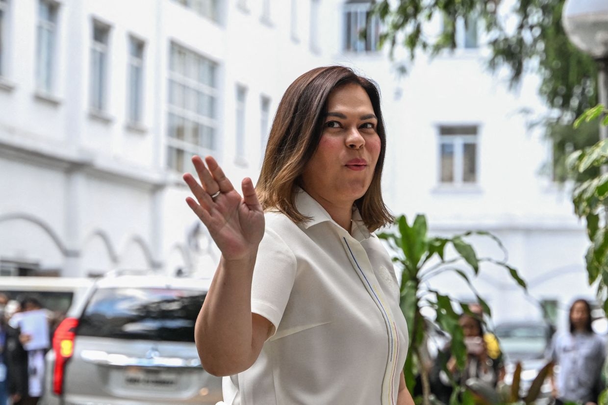 Philippines Vice President Sara Duterte agrees with poll: She should be tried