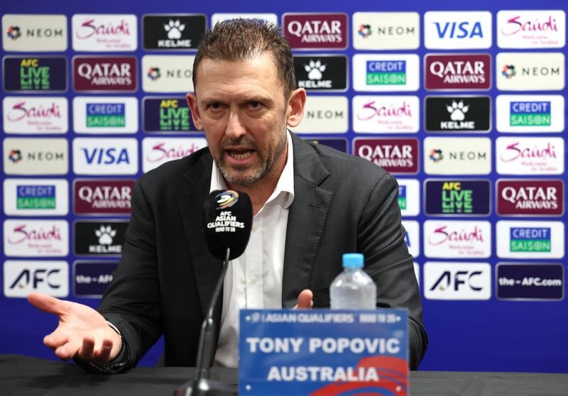 Soccer-Popovic wants win over 'best team in Asia' in quest for World Cup berth