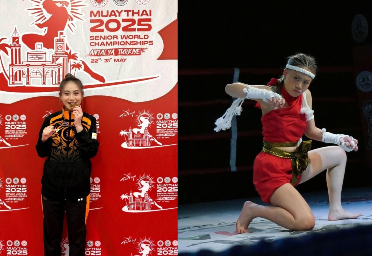 Sabah's muay thai prodigy Angie Yan shines in Turkiye