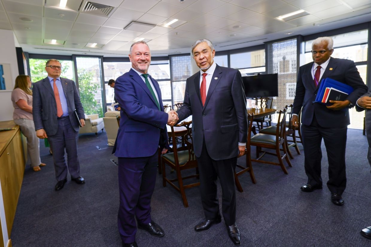 Malaysia looking to strengthen cooperation with UK in strategic sectors, says Zahid