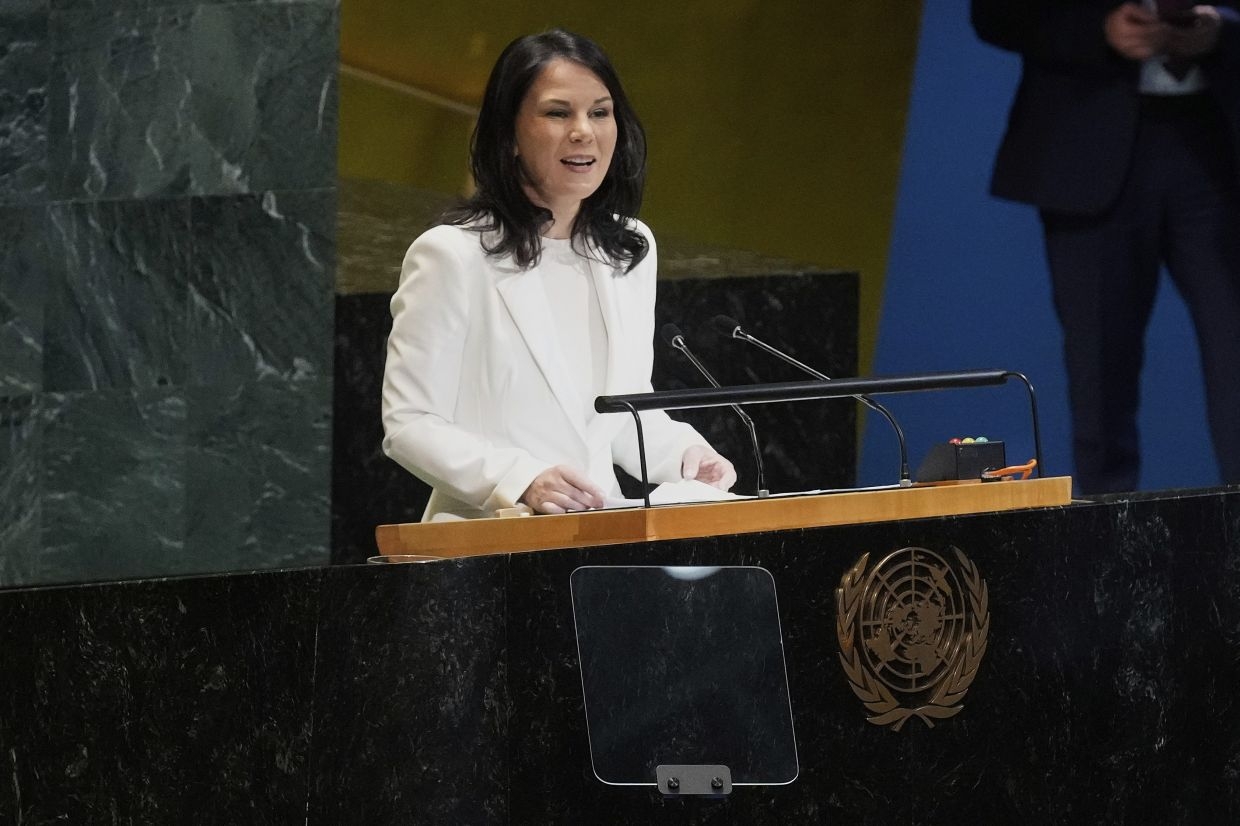 Former German Foreign Minister Baerbock elected UNGA president