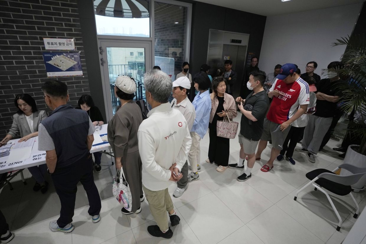 Millions of South Koreans vote in presidential poll overshadowed by martial law crisis