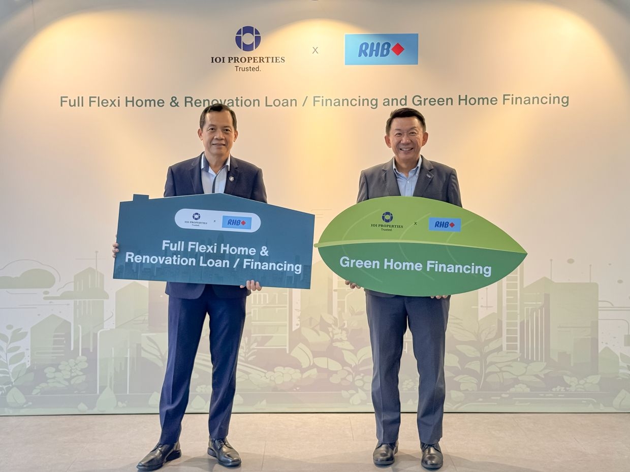IOI Properties partners with RHB Bank to offer Home and Renovation Loan and Green Residential Property Financing