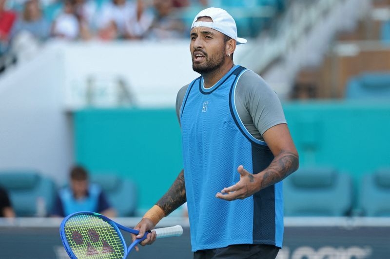 Tennis-Kyrgios withdraws from Wimbledon due to injury setback