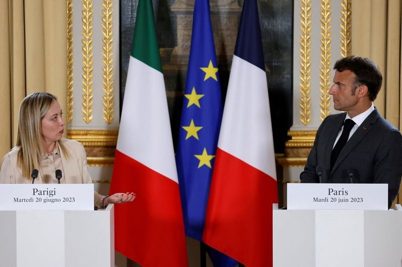 Macron to visit Meloni after rivalry creates tension on Ukraine, trade