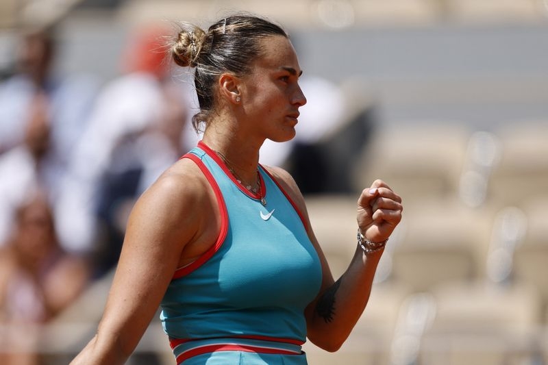 Tennis-Sabalenka calls for marquee women's matches to start later at French Open