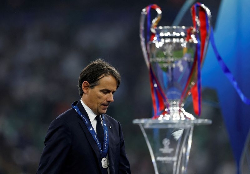 Soccer-Inzaghi leaves Inter after Champions League final defeat
