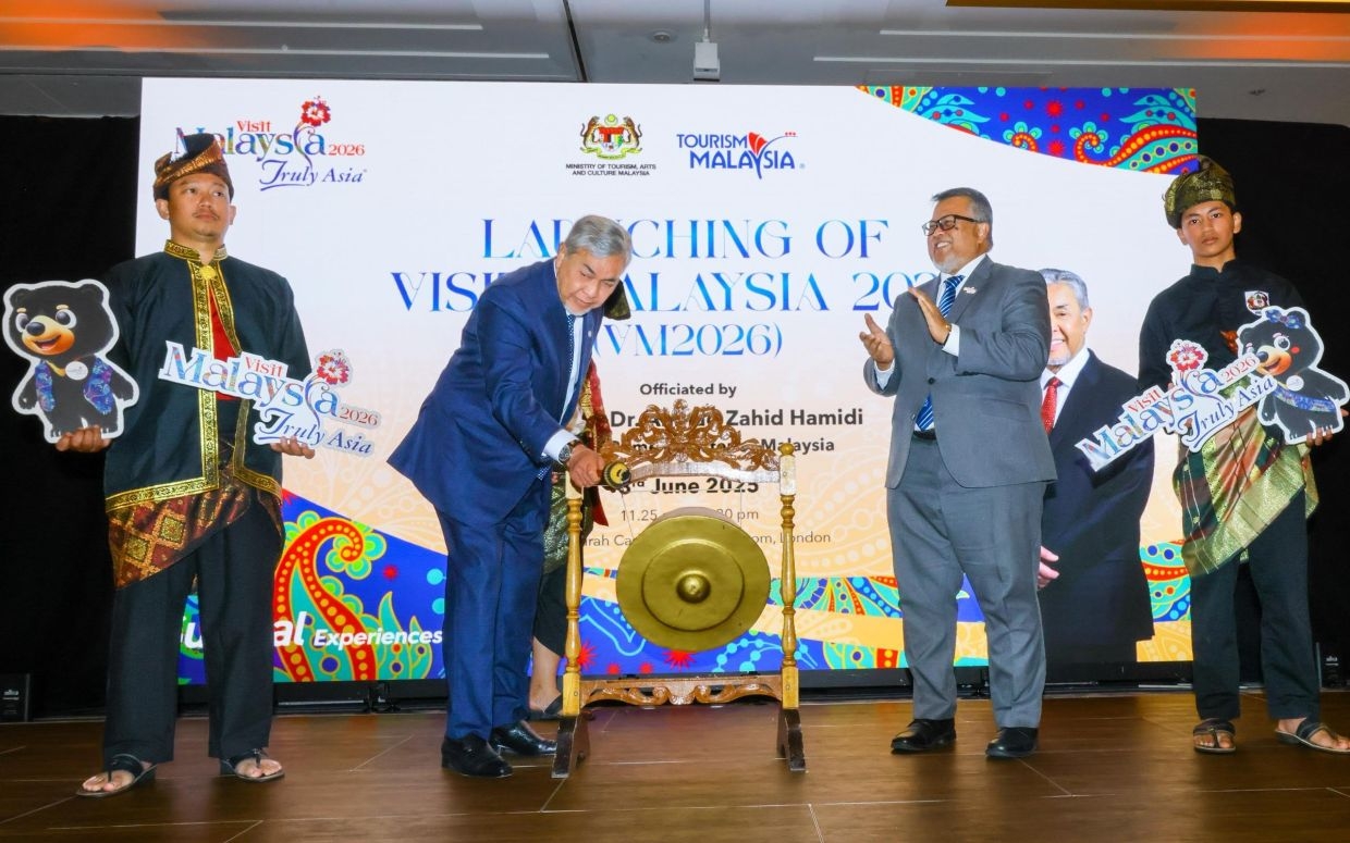500,000 UK tourist target for Visit Malaysia 2026, says Zahid