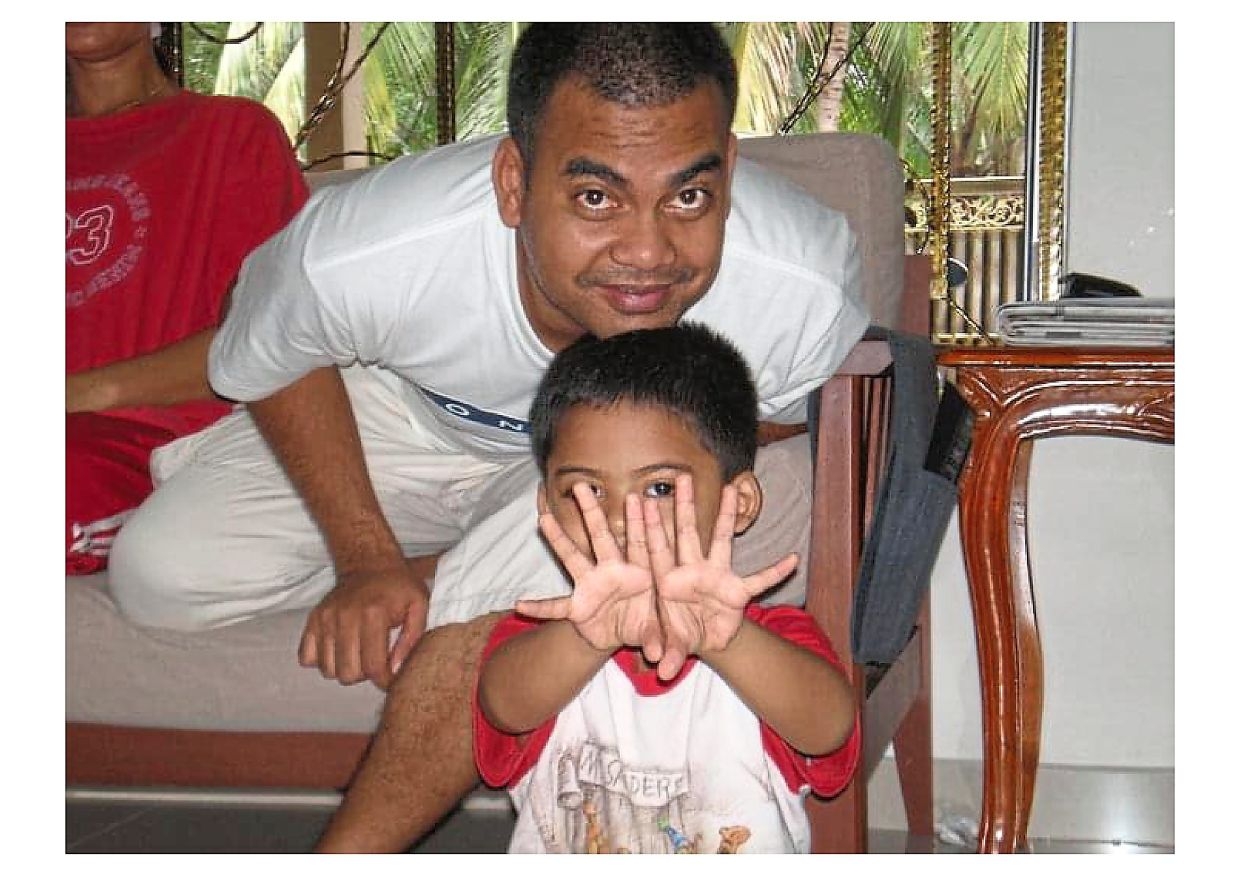 Growing as dad over the years