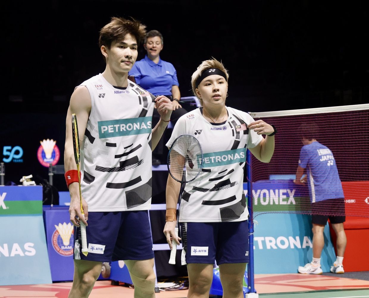 Tang Jie-Ee Wei clear first round, but yet to regaining synergy on court